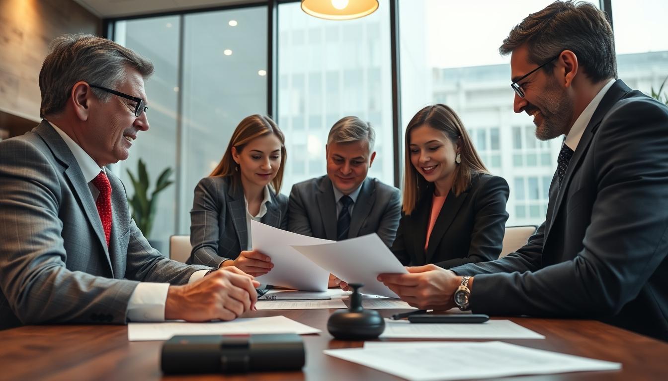 Family elder care planning discussion